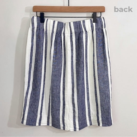 NWT J. Crew Pull-On 100% Linen Skirt - Picture 3 of 12